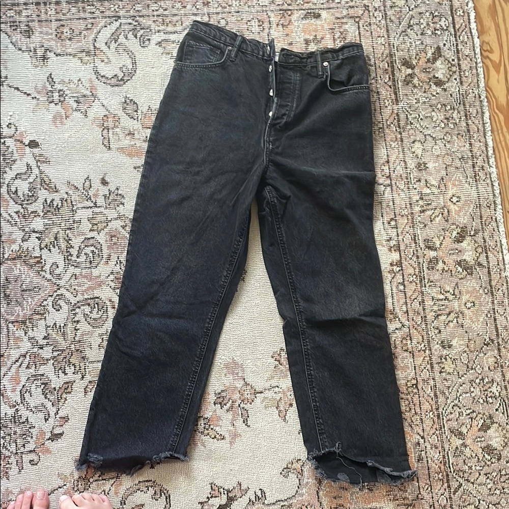 Free People Black Jeans